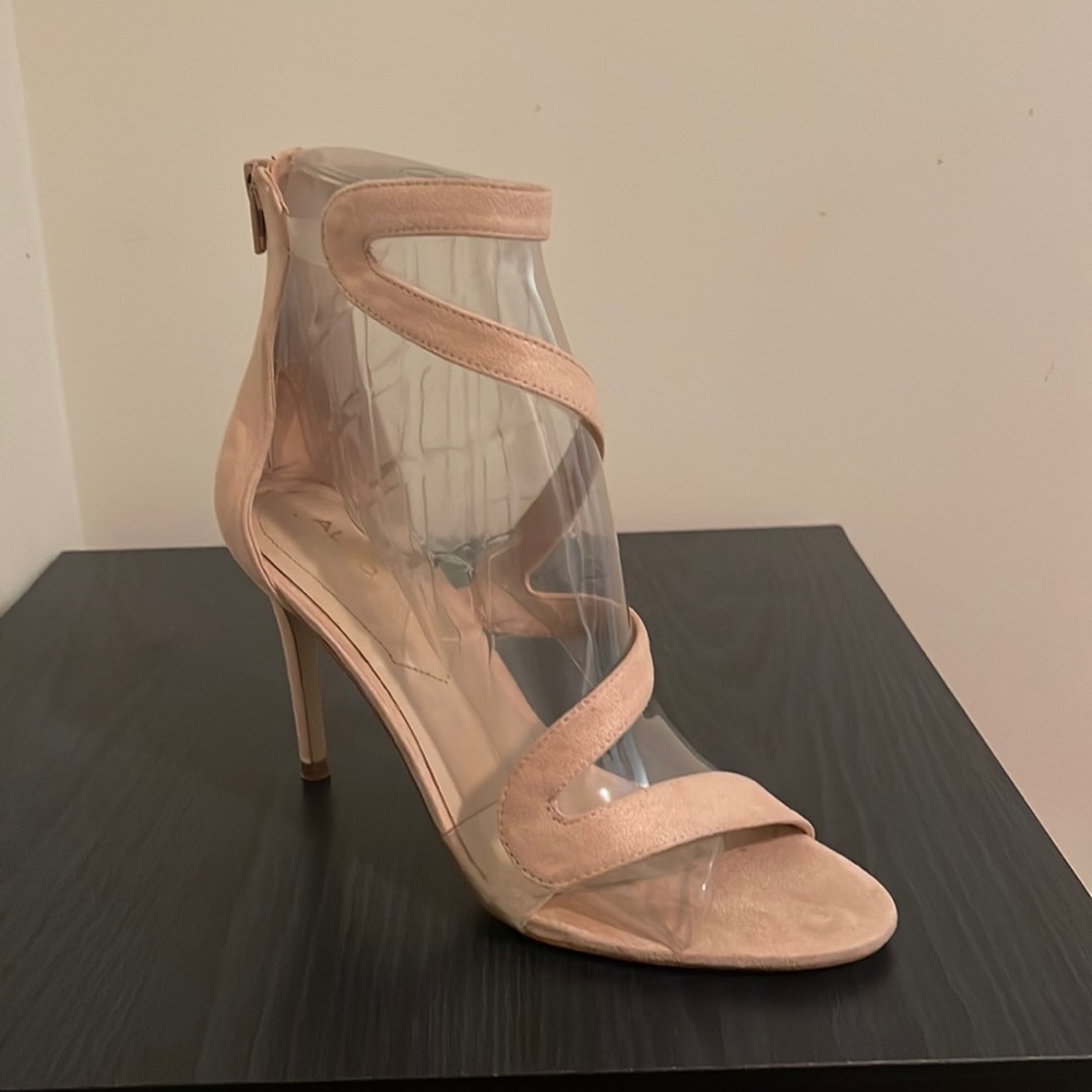 Great Strapped Nude Heel